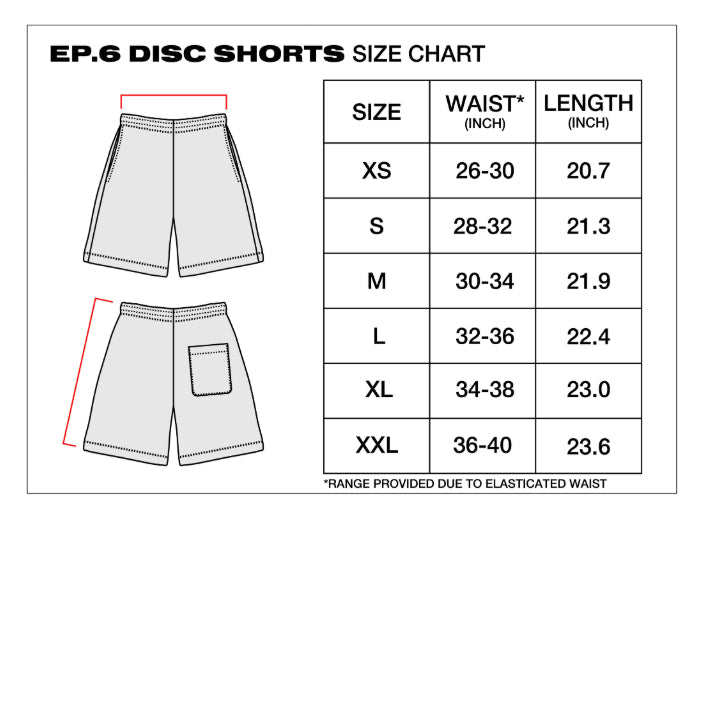 Baggy Disc shorts