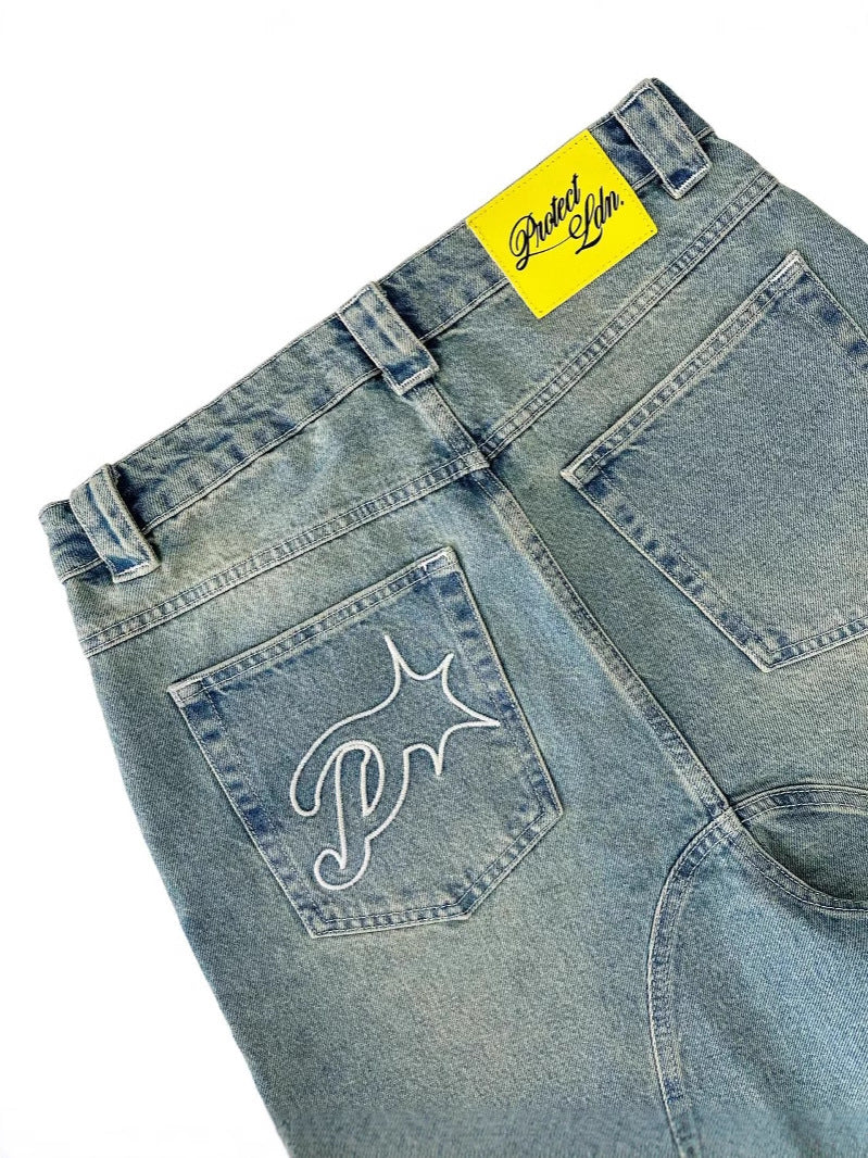 Protect Denim Jorts
