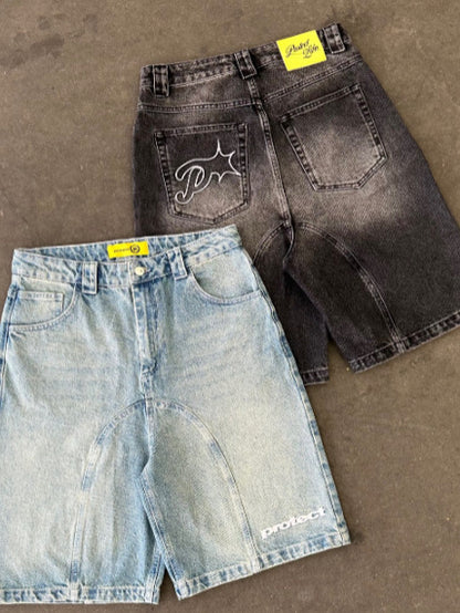 Protect Denim Jorts