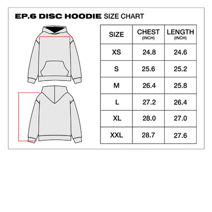 Baggy Disc Hoodie